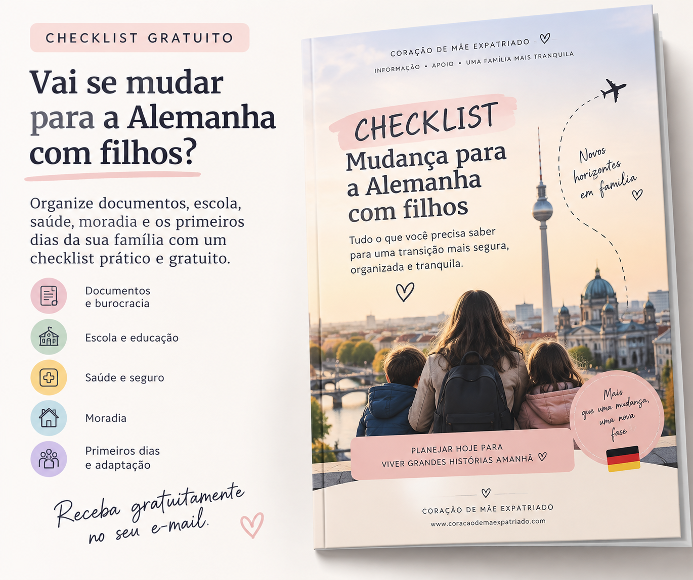 Checklist mudança com filhos para a Alemanha